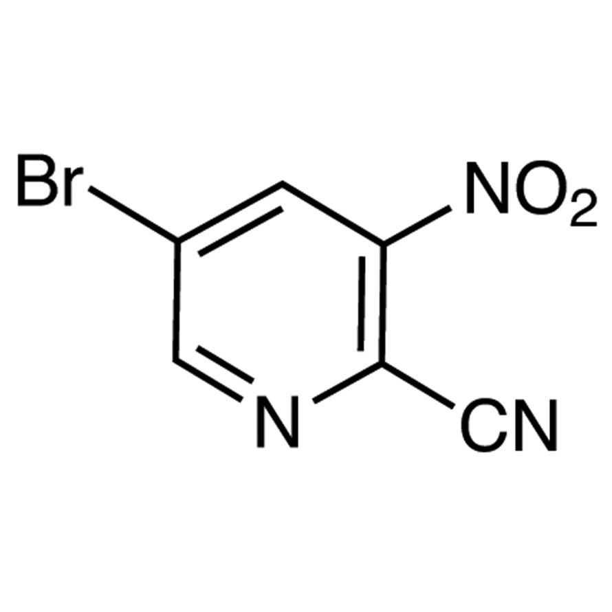 5-Bromo-2-cyano-3-nitropyridine