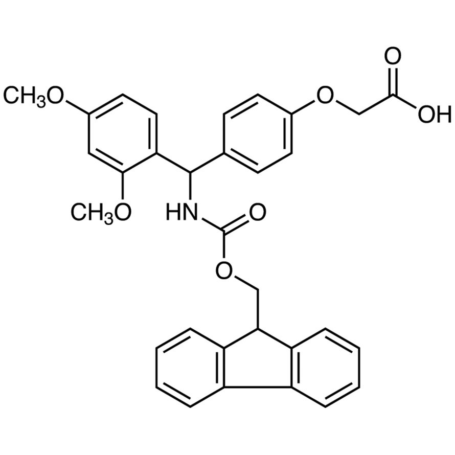 4-[(2,4-Dimethoxyphenyl)[(9H-fluoren-9-ylmethoxy)carbonylamino]methyl]phenoxyacetic Acid