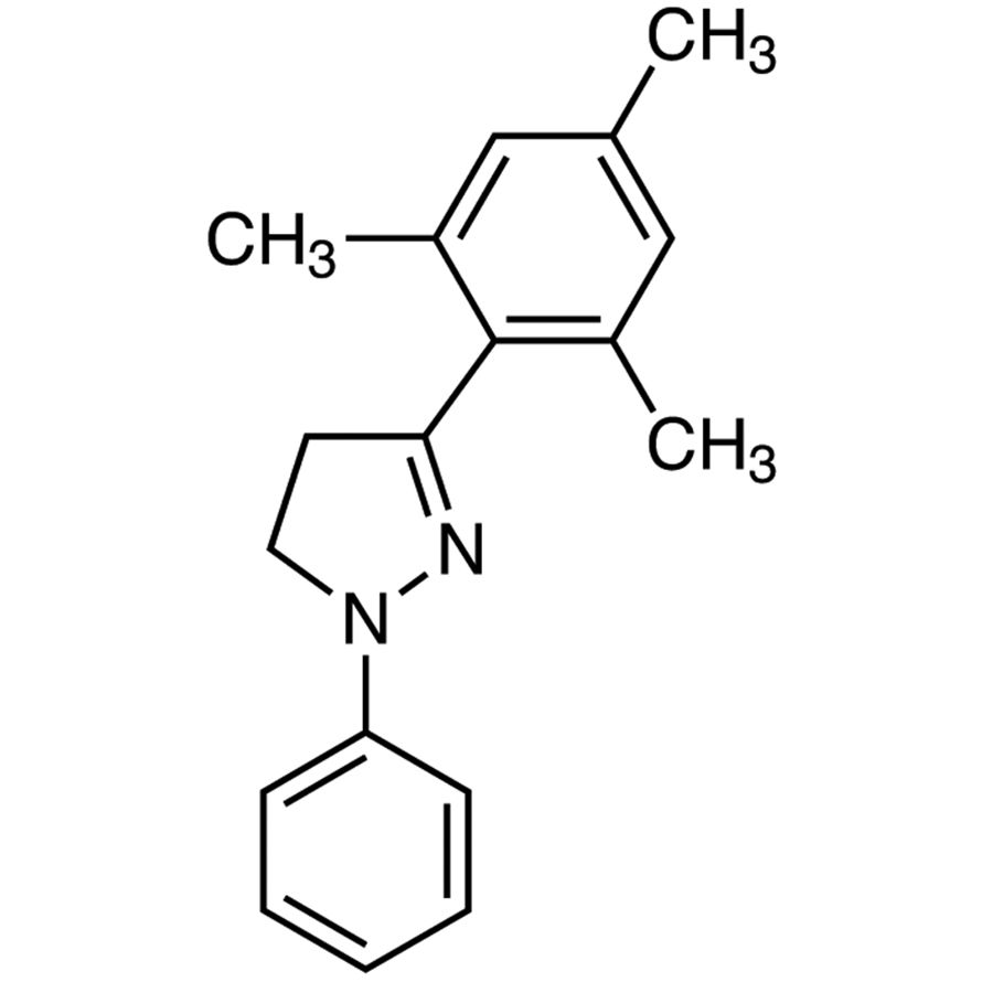 1-Phenyl-3-(2,4,6-trimethylphenyl)-2-pyrazoline