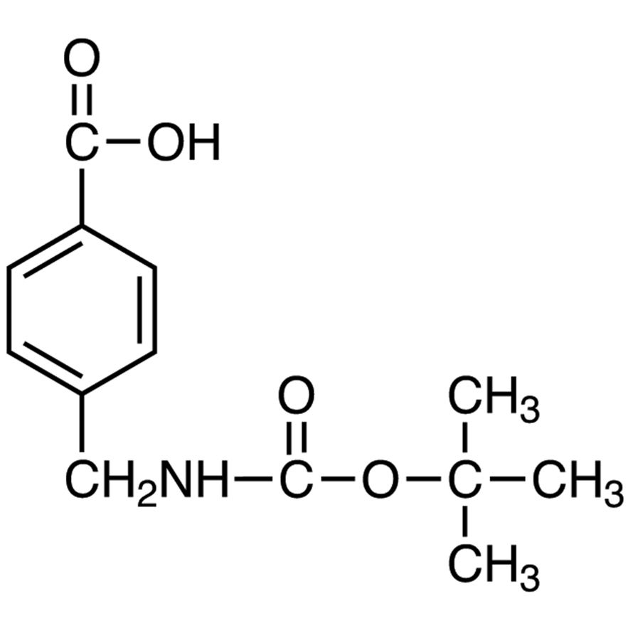 4-[(tert-Butoxycarbonylamino)methyl]benzoic Acid