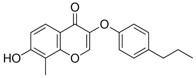 7-HYDROXY-8-METHYL-3-(4-PROPYL-PHENOXY)-CHROMEN-4-ONE