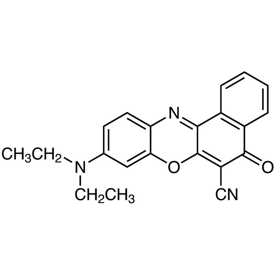 6-Cyano-9-(diethylamino)-5H-benzo[a]phenoxazin-5-one