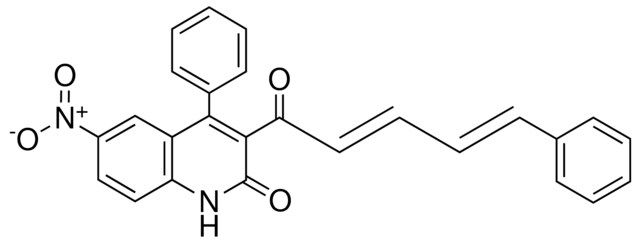 6-NITRO-4-PHENYL-3-(5-PHENYL-PENTA-2,4-DIENOYL)-1H-QUINOLIN-2-ONE