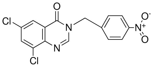 6,8-DICHLORO-3-(4-NITRO-BENZYL)-3H-QUINAZOLIN-4-ONE