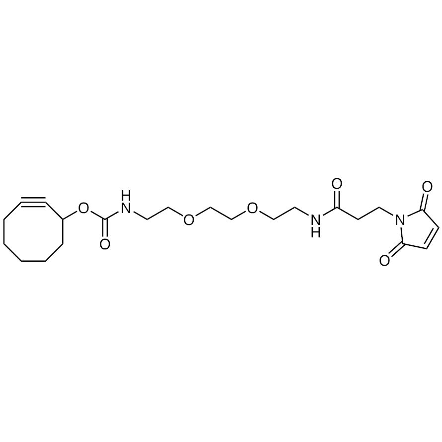 SCO-PEG2-Maleimide