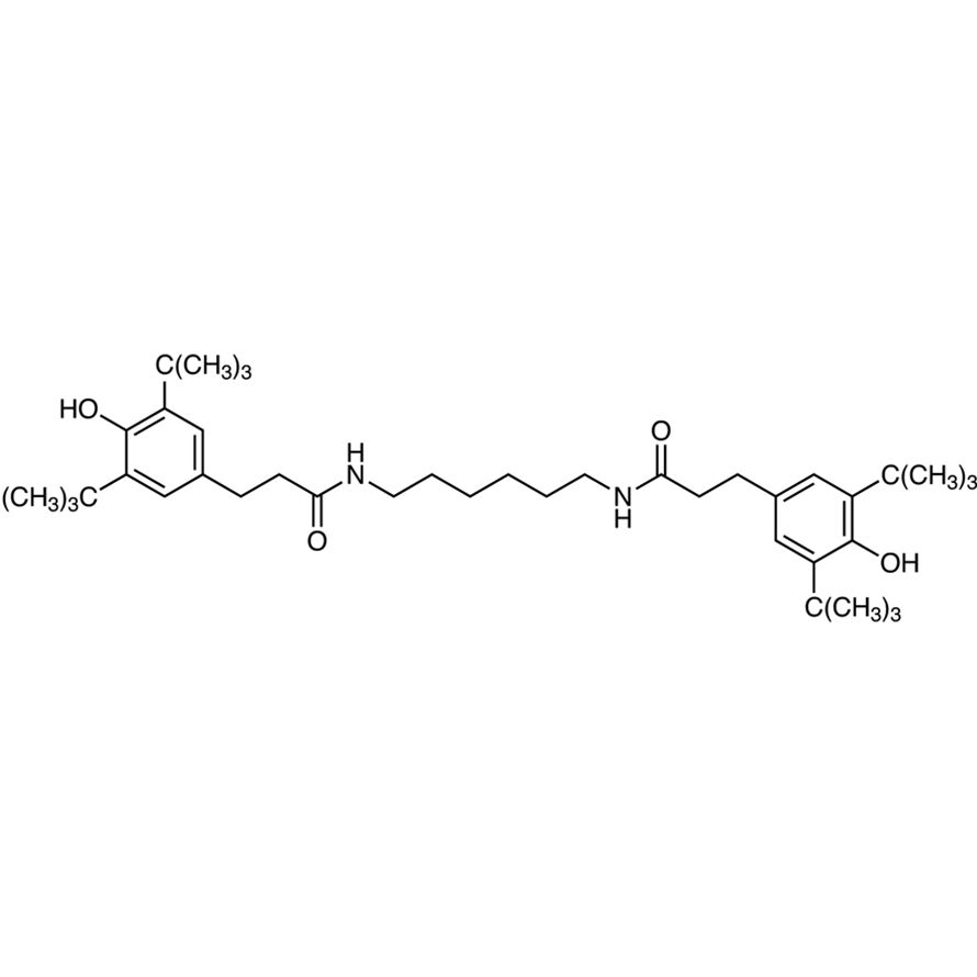 N,N'-(Hexane-1,6-diyl)bis[3-(3,5-di-tert-butyl-4-hydroxyphenyl)propanamide]