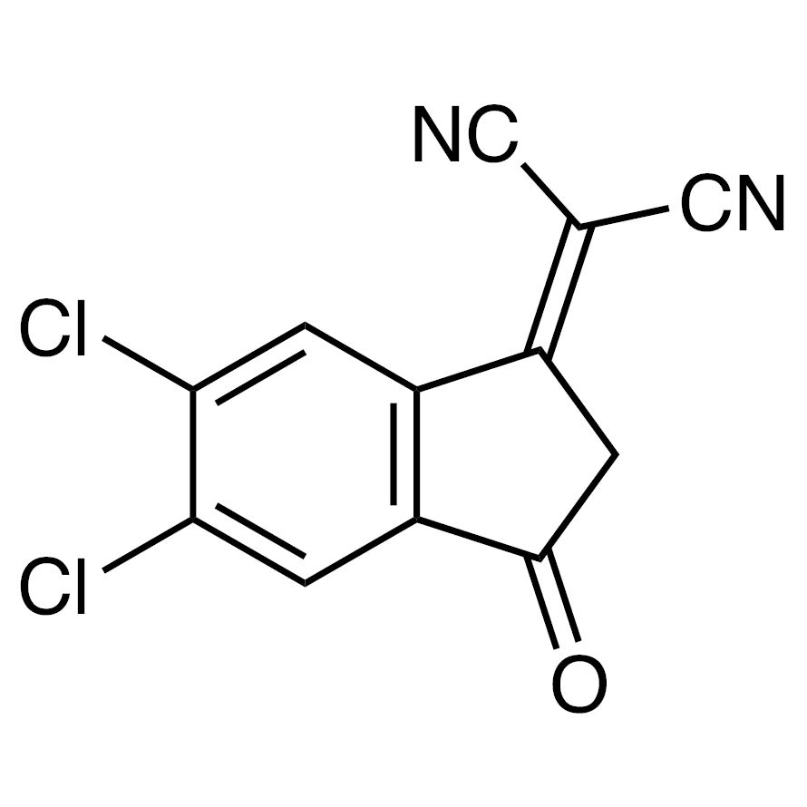 (5,6-Dichloro-3-oxo-2,3-dihydro-1H-inden-1-ylidene)malononitrile