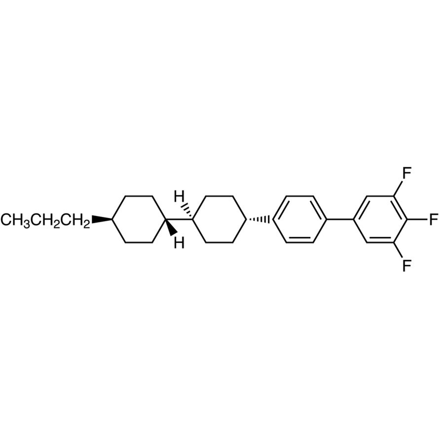 trans,trans-3,4,5-Trifluoro-4'-(4'-propylbicyclohexyl-4-yl)biphenyl