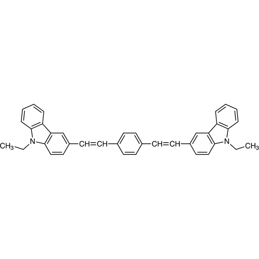 1,4-Bis[2-(9-ethylcarbazol-3-yl)vinyl]benzene