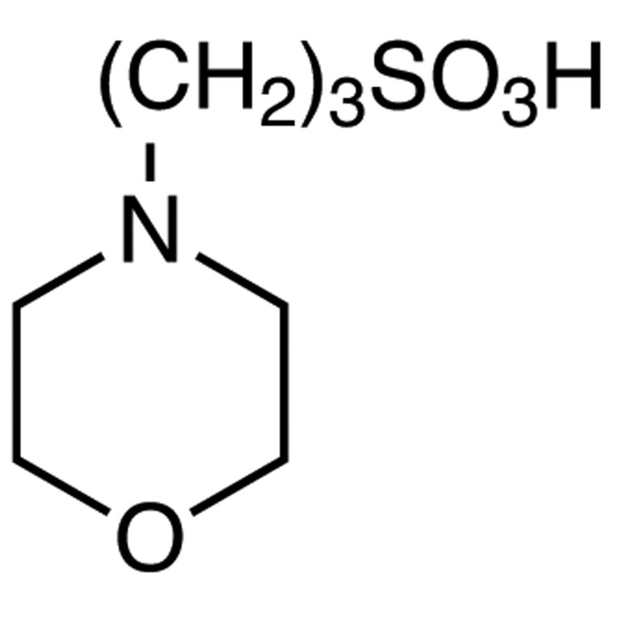 3-Morpholinopropanesulfonic Acid [Good's buffer component for biological research]