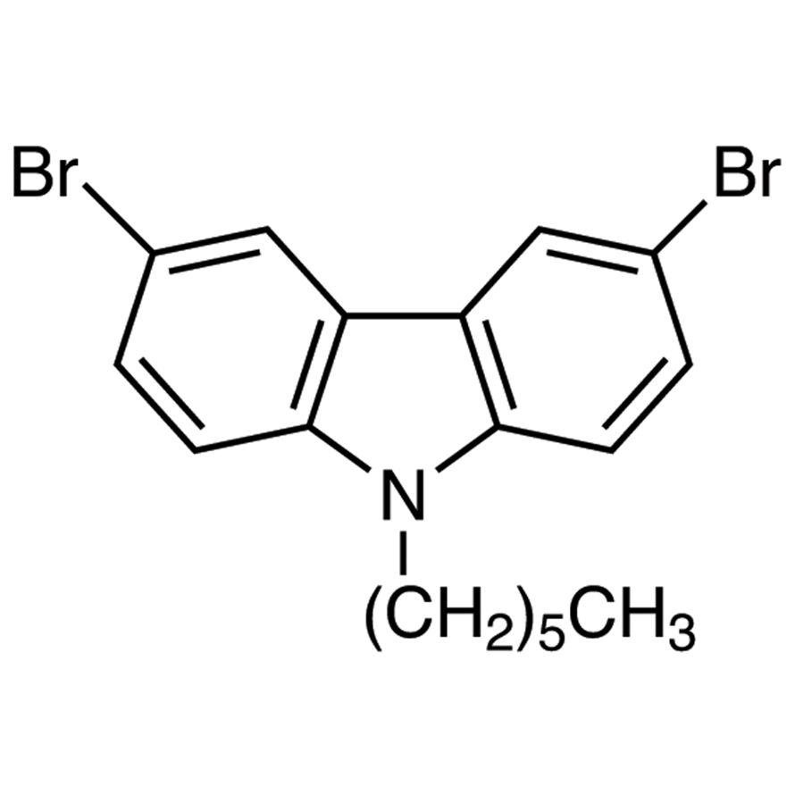 3,6-Dibromo-9-hexyl-9H-carbazole