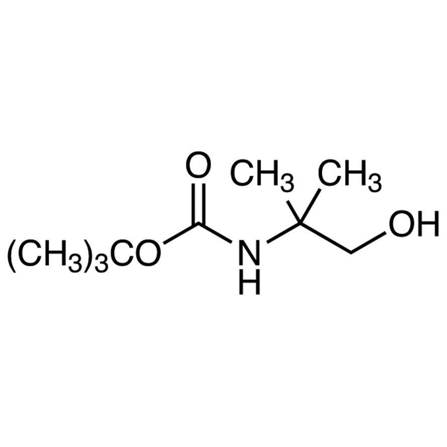 N-tert-Butoxycarbonyl-2-amino-2-methyl-1-propanol