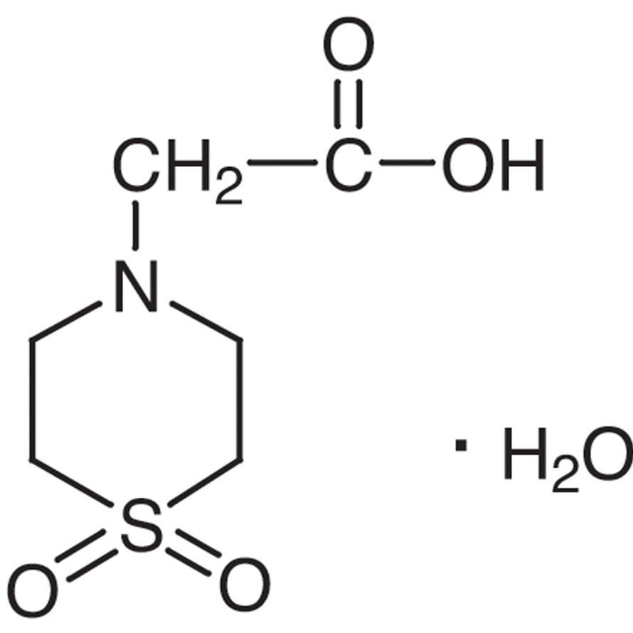 Thiomorpholinoacetic Acid 1',1'-Dioxide Monohydrate