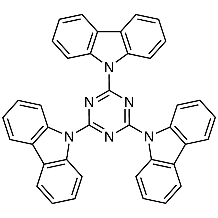 2,4,6-Tri(9H-carbazol-9-yl)-1,3,5-triazine (purified by sublimation)