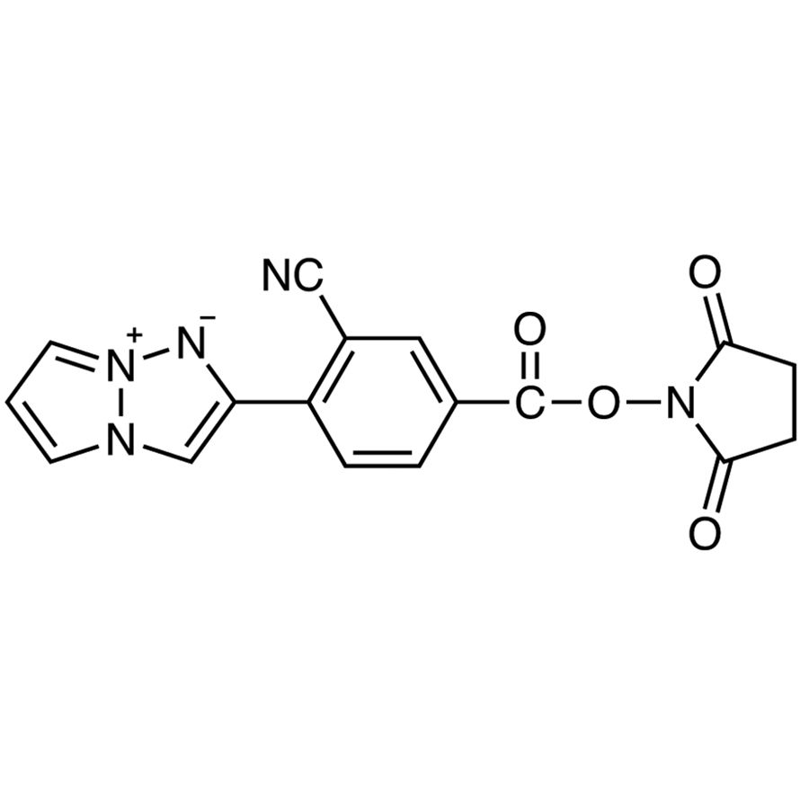 2-[2-Cyano-4-[(N-succinimidyloxy)carbonyl]phenyl]-1,3a,6a-triazapentalene