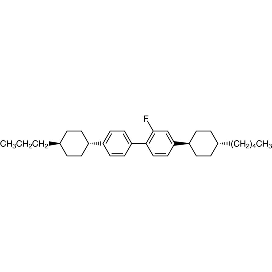 2-Fluoro-4-(trans-4-pentylcyclohexyl)-4'-(trans-4-propylcyclohexyl)biphenyl