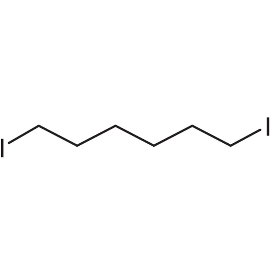 1,6-Diiodohexane (stabilized with Copper chip)