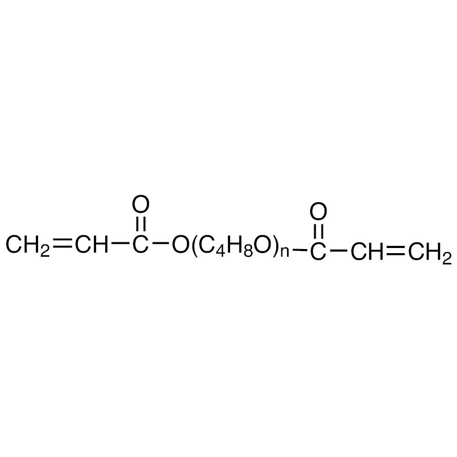 Polytetramethylene Glycol Diacrylate (n=approx. 9) (stabilized with MEHQ)