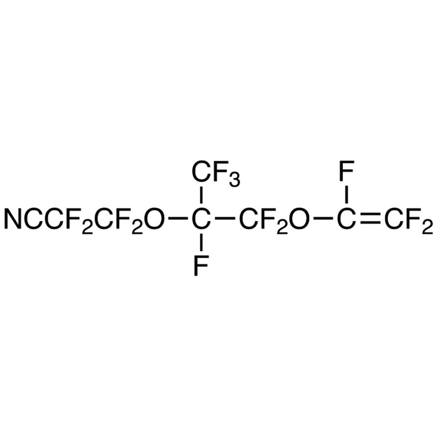 2,2,3,3-Tetrafluoro-3-[[1,1,1,2,3,3-hexafluoro-3-[(1,2,2-trifluorovinyl)oxy]propan-2-yl]oxy]propionitrile