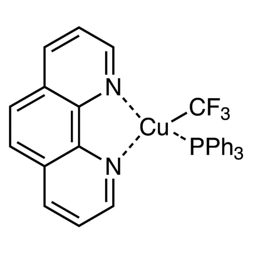 (1,10-Phenanthroline)(trifluoromethyl)(triphenylphosphine)copper(I)