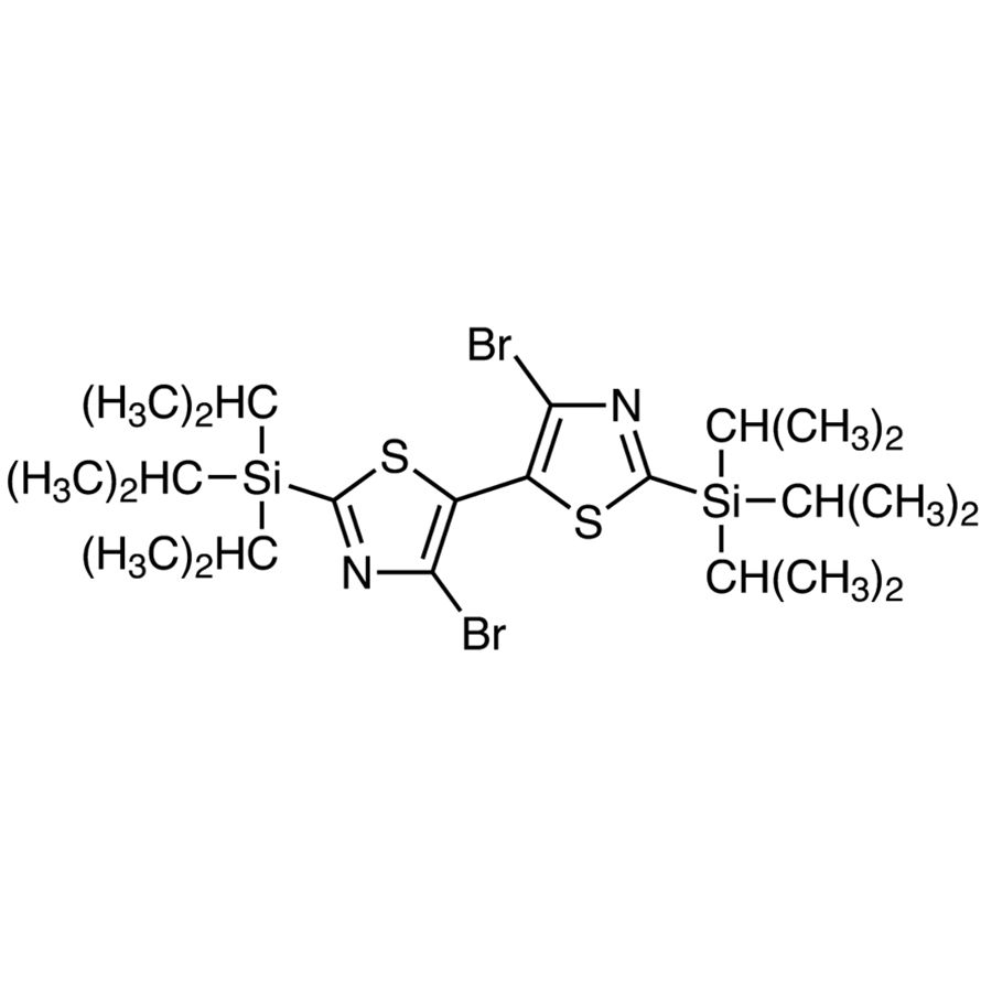 4,4'-Dibromo-2,2'-bis(triisopropylsilyl)-5,5'-bithiazole