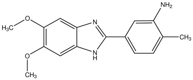 5-(5,6-Dimethoxy-1<i>H</i>-benzo[<i>d</i>]imidazol-2-yl)-2-methylaniline