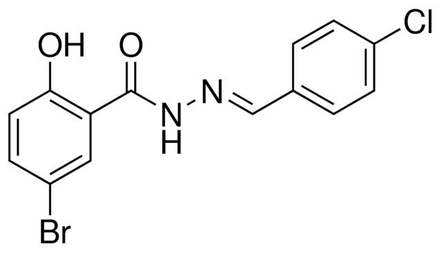 5-BROMO-N'-(4-CHLOROBENZYLIDENE)-2-HYDROXYBENZOHYDRAZIDE