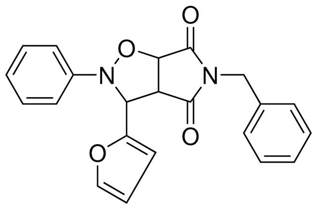 5-BENZYL-3-FURAN-2-YL-2-PHENYL-TETRAHYDRO-PYRROLO(3,4-D)ISOXAZOLE-4,6-DIONE