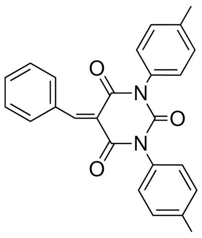 5-BENZYLIDENE-1,3-DI-P-TOLYL-PYRIMIDINE-2,4,6-TRIONE