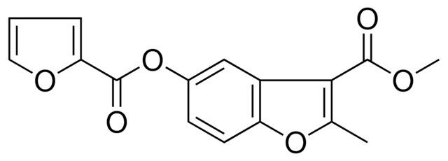 5-(FURAN-2-CARBONYLOXY)-2-METHYL-BENZOFURAN-3-CARBOXYLIC ACID METHYL ESTER