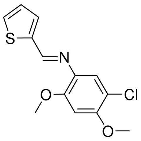 5-CHLORO-2,4-DIMETHOXY-N-(2-THIENYLMETHYLENE)ANILINE