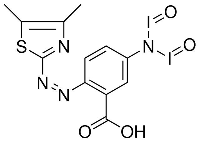 5-(DIIODOSYLAMINO)-2-[(Z)-(4,5-DIMETHYL-1,3-THIAZOL-2-YL)DIAZENYL]BENZOIC ACID