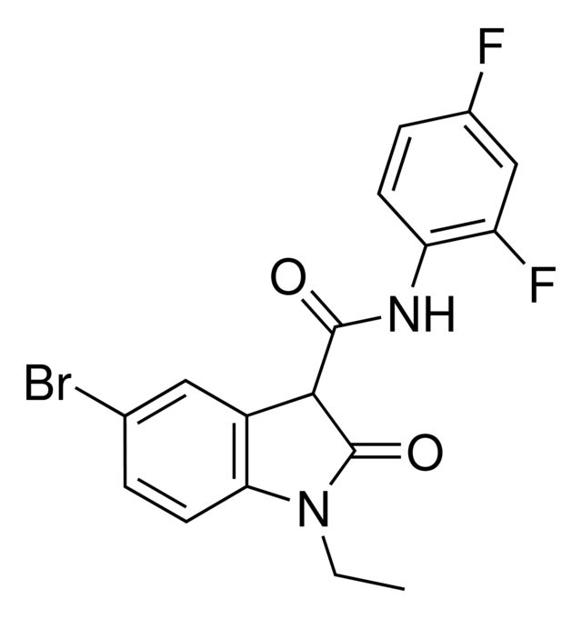 5-Bromo-N-(2,4-difluorophenyl)-1-ethyl-2-oxo-3-indolinecarboxamide