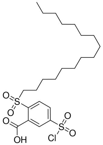 5-(CHLOROSULFONYL)-2-(HEXADECYLSULFONYL)BENZOIC ACID