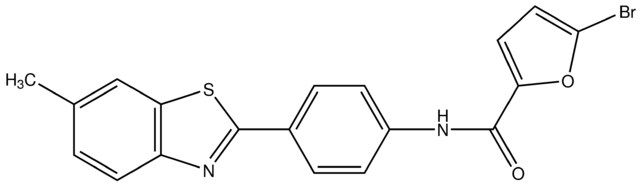 5-Bromo-<i>N</i>-(4-(6-methylbenzo[<i>d</i>]thiazol-2-yl)phenyl)furan-2-carboxamide