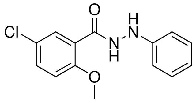 5-CHLORO-2-METHOXY-BENZOIC ACID N'-PHENYL-HYDRAZIDE