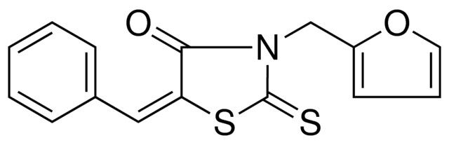 5-BENZYLIDENE-3-FURAN-2-YLMETHYL-2-THIOXO-THIAZOLIDIN-4-ONE