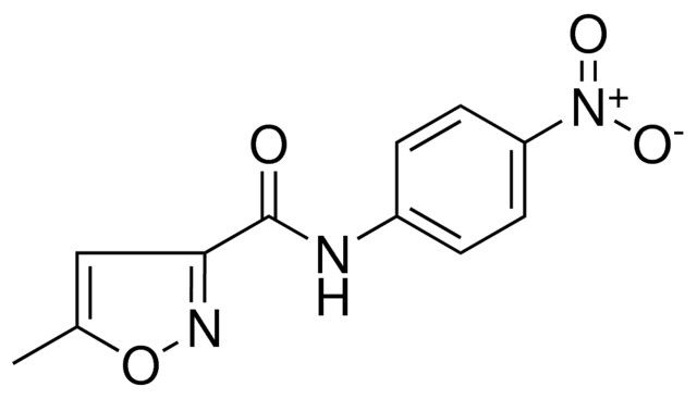 5-METHYL-N-(4-NITROPHENYL)-3-ISOXAZOLECARBOXAMIDE