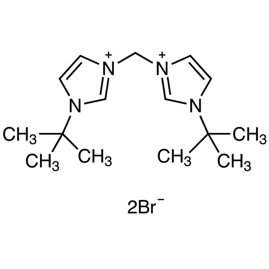 3,3'-Methylenebis(1-tert-butyl-3-imidazolium Bromide)