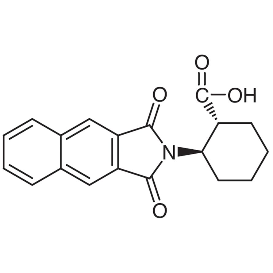 (1R,2R)-2-(Naphthalene-2,3-dicarboximido)cyclohexanecarboxylic Acid