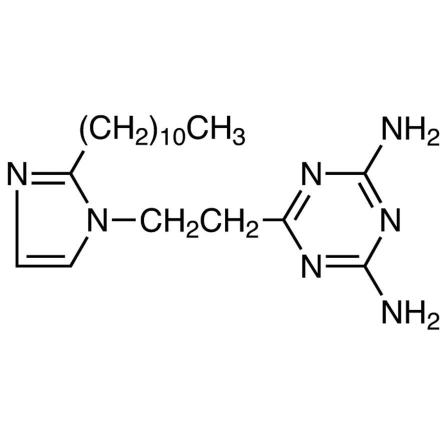 2,4-Diamino-6-[2-(2-undecyl-1-imidazolyl)ethyl]-1,3,5-triazine