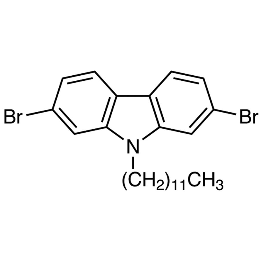 2,7-Dibromo-9-dodecylcarbazole