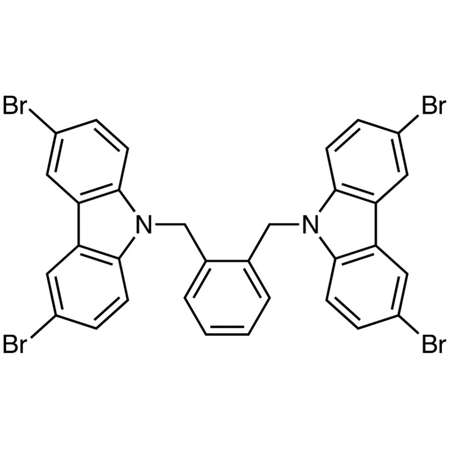 1,2-Bis[(3,6-dibromo-9H-carbazol-9-yl)methyl]benzene