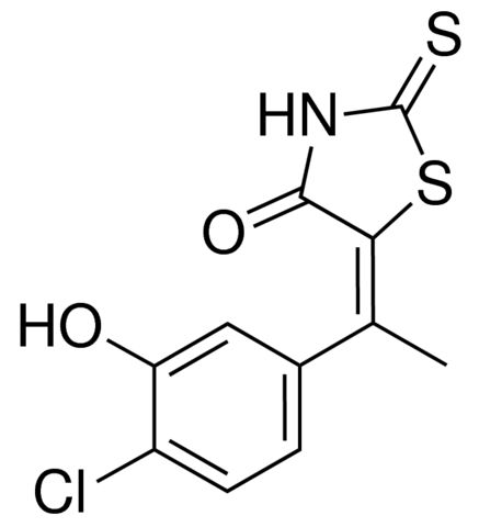 5-(4-CHLORO-3-HYDROXY-ALPHA-METHYLBENZYLIDENE)RHODANINE