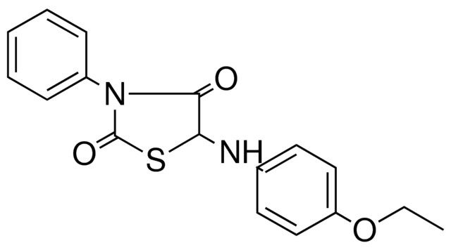 5-(4-ETHOXY-PHENYLAMINO)-3-PHENYL-THIAZOLIDINE-2,4-DIONE