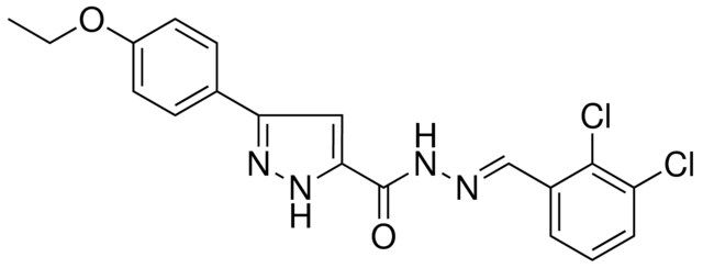 5-(4-ETHOXY-PH)2H-PYRAZOLE-3-CARBOXYLIC ACID (2,3-DICHLORO-BENZYLIDENE)HYDRAZIDE