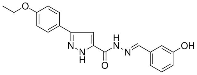 5-(4-ETHOXY-PH)-2H-PYRAZOLE-3-CARBOXYLIC ACID (3-HYDROXY-BENZYLIDENE)-HYDRAZIDE