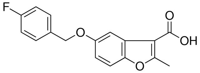 5-(4-FLUORO-BENZYLOXY)-2-METHYL-BENZOFURAN-3-CARBOXYLIC ACID