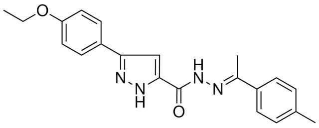 5-(4-ETHOXY-PH)-2H-PYRAZOLE-3-CARBOXYLIC ACID (1-P-TOLYL-ETHYLIDENE)-HYDRAZIDE