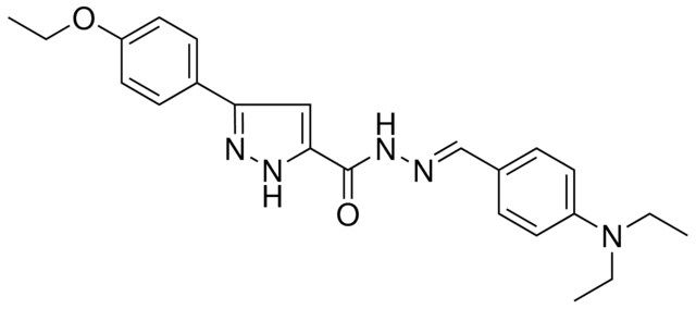 5-(4-ETO-PH)-2H-PYRAZOLE-3-CARBOXYLIC ACID (4-DIETHYLAMINO-BENZYLIDENE)HYDRAZIDE